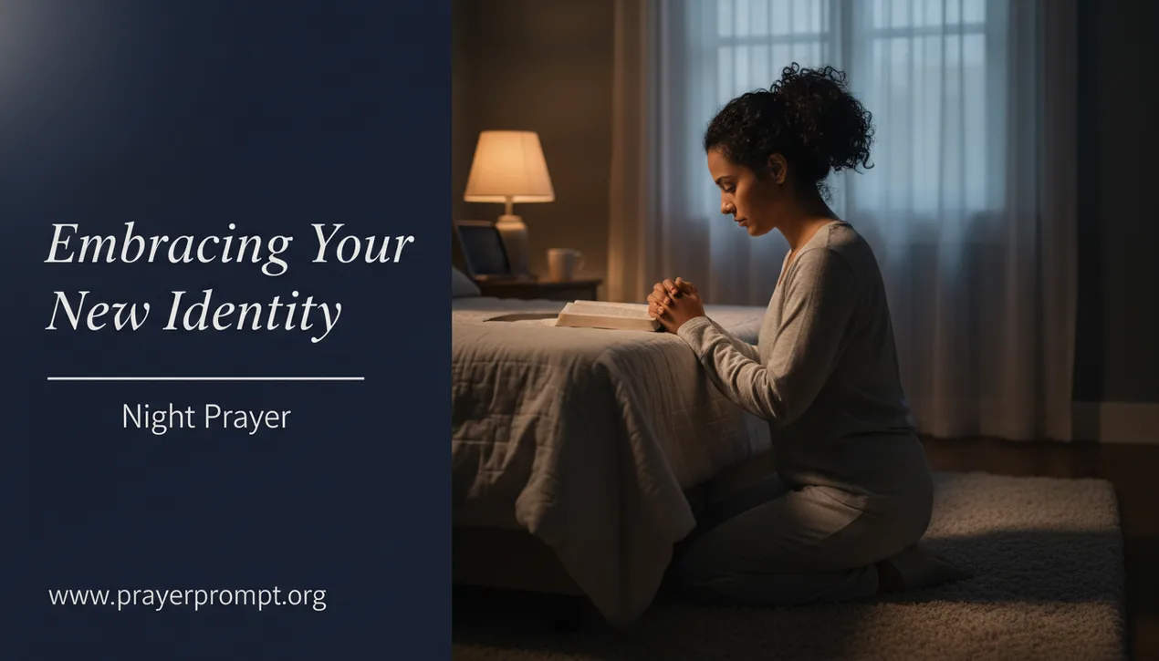Night Prayer for May 26, 2026: Embracing Your New Identity
