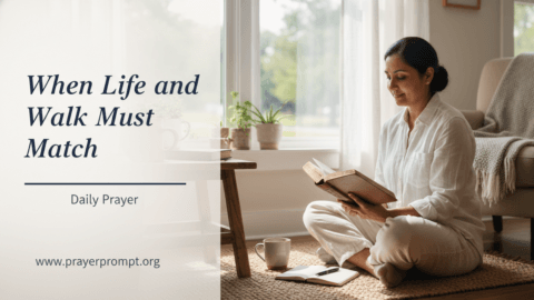 Daily Prayer for June 1, 2026: Living and Walking by the Spirit
