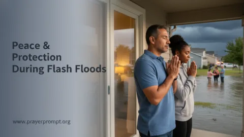 Flash Flood Warning Prayer for Divine Protection and Safety