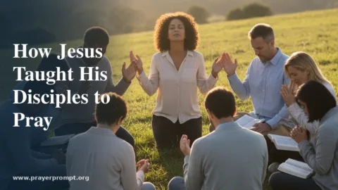 How Jesus Taught His Disciples to Pray