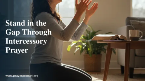 Intercessory Prayer: How to Stand in the Gap for Others
