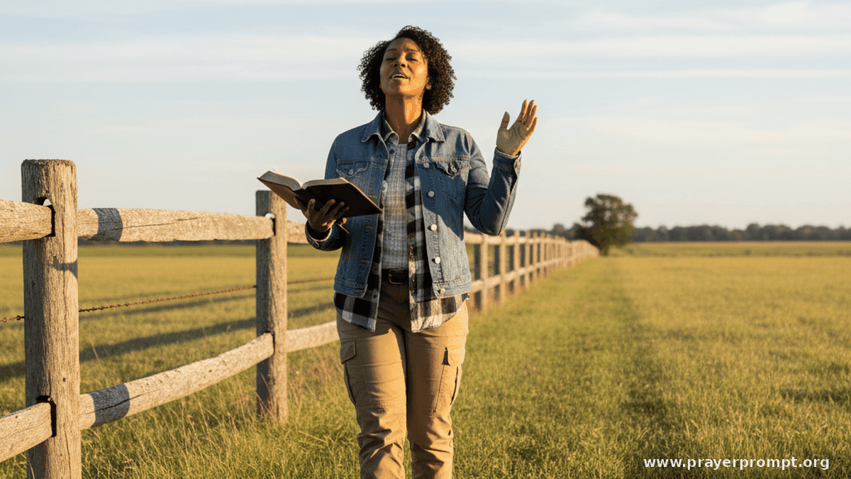 Walk Your Land in Faith