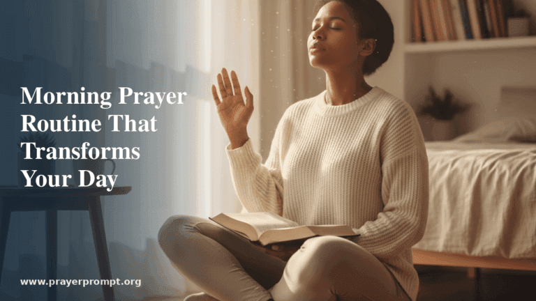 Morning Prayer Routine That Transforms Your Day