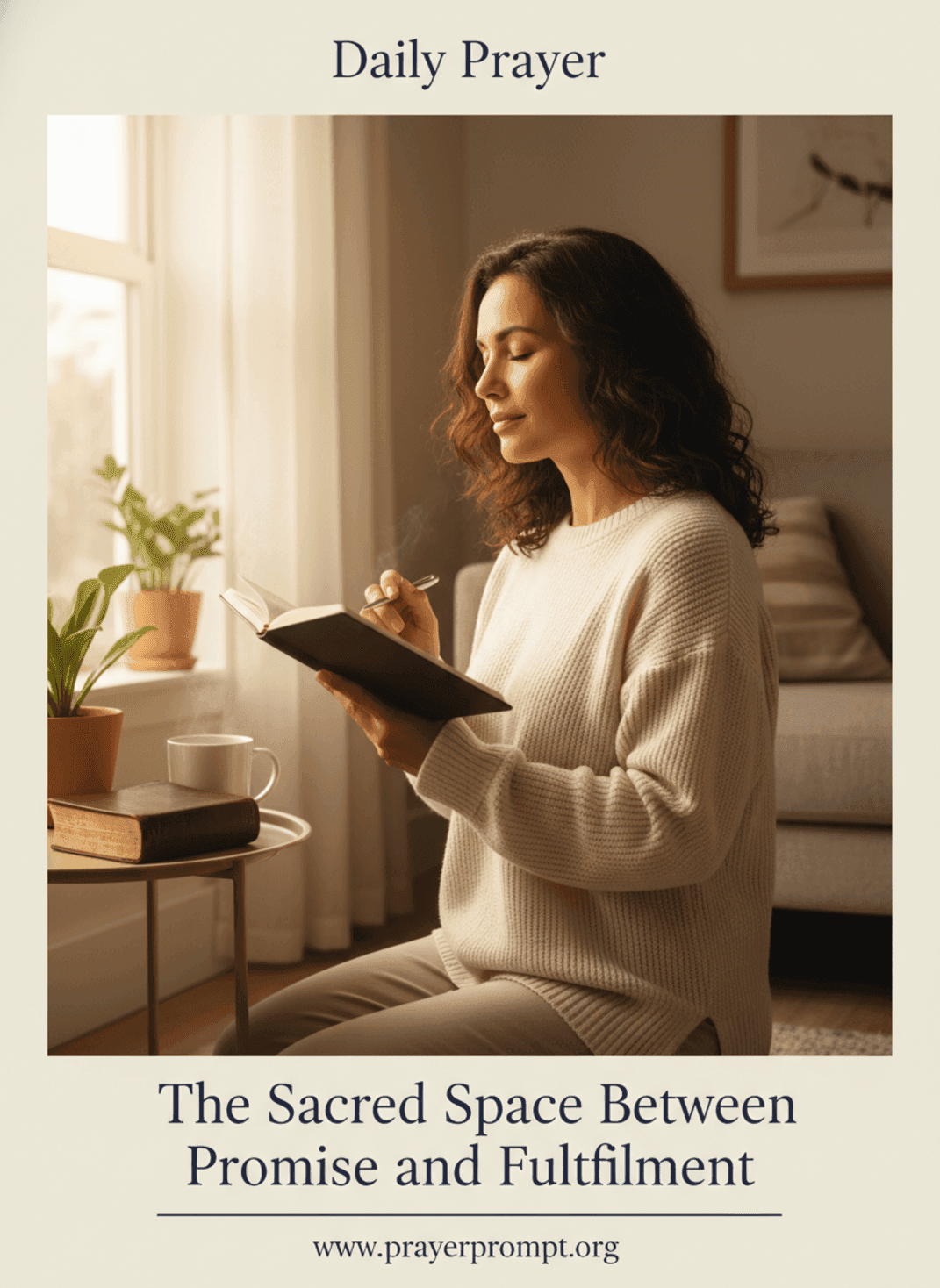 The Sacred Space Between Promise and Fulfillment | Save and Pin this Prayer
