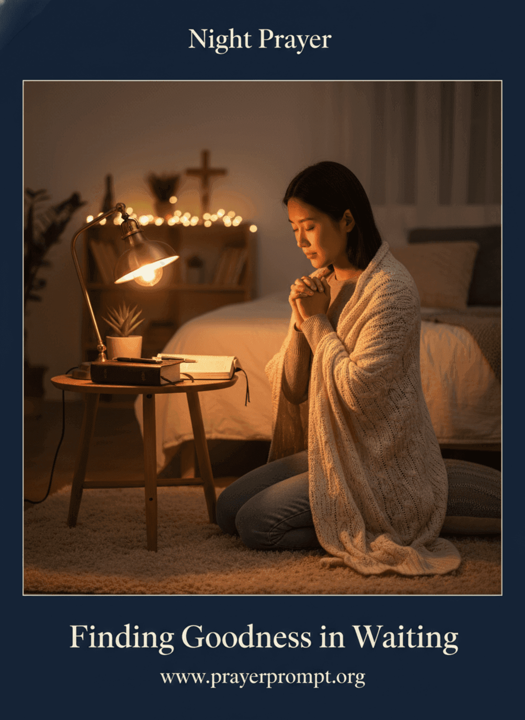Night Prayer for May 5, 2026: Finding Goodness in Waiting 3 Finding Goodness in Waiting | Save and Pin this Prayer