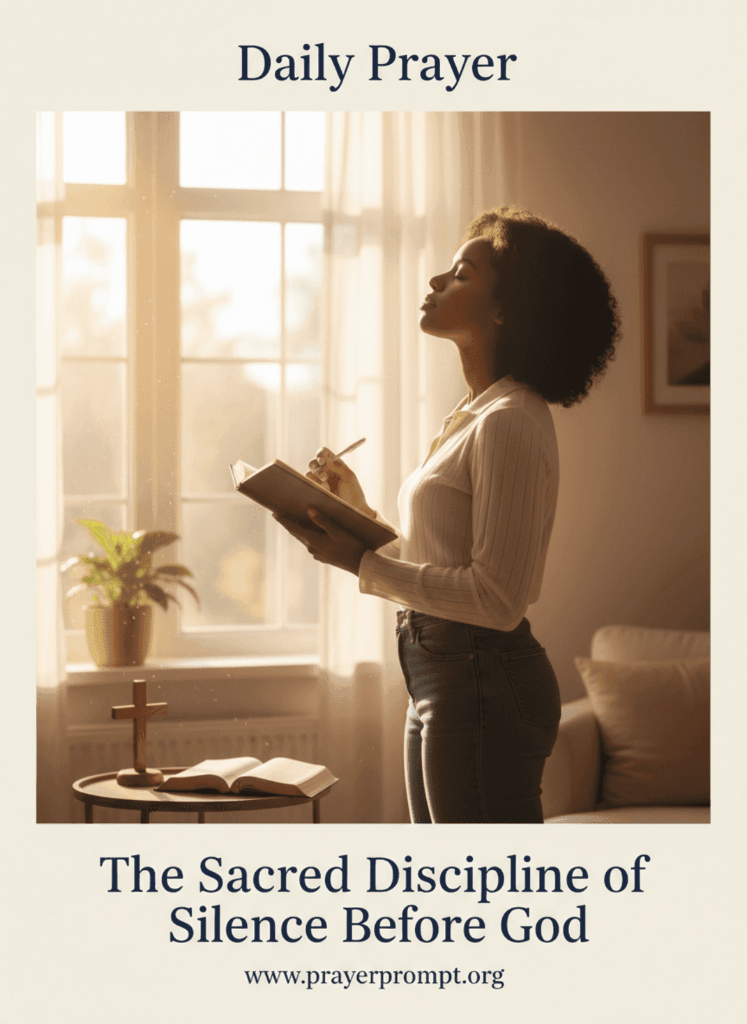 Daily Prayer for May 9, 2026: Waiting in Silence for God Alone 3 The Sacred Discipline of Silence Before God | Save and Pin this Prayer