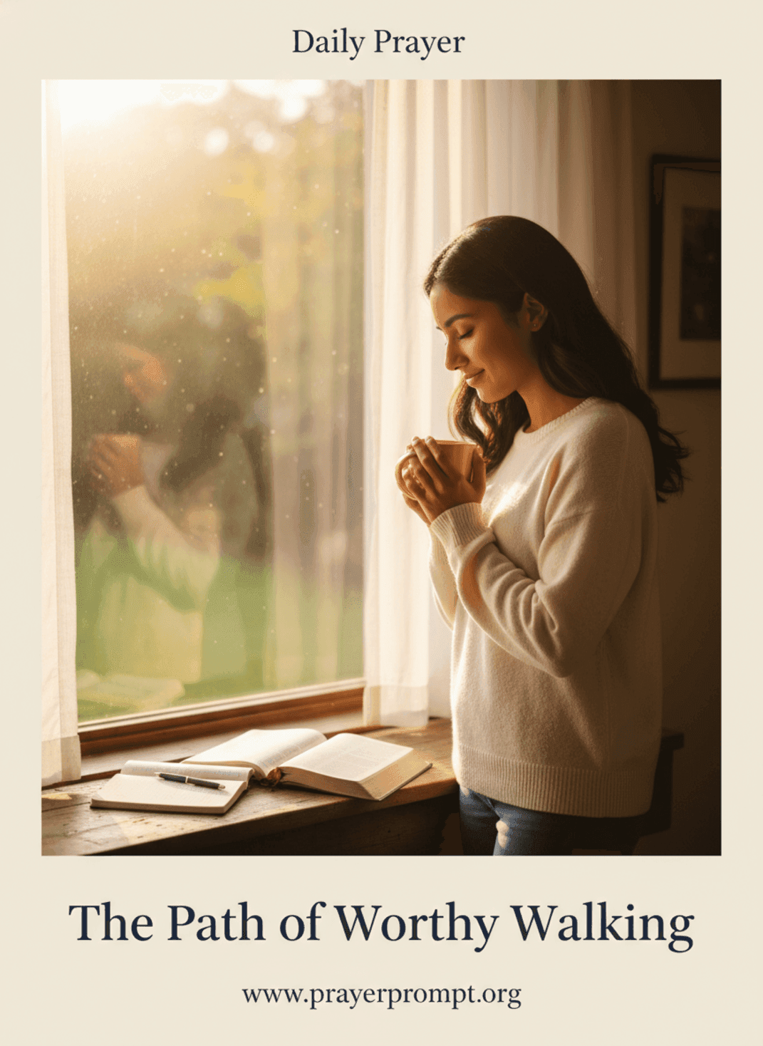 The Path of Worthy Walking | Save and Pin this Prayer