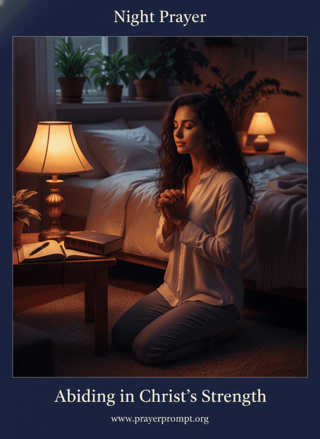 Abiding in Christ's Strength | Save and Pin this Prayer