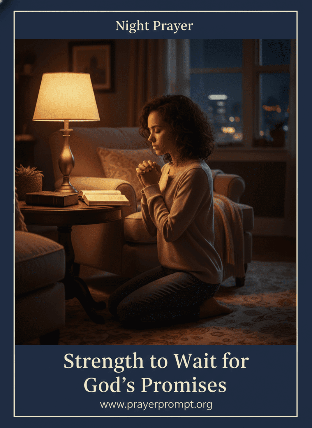 Strength to Wait for God's Promises | Save and Pin this Prayer