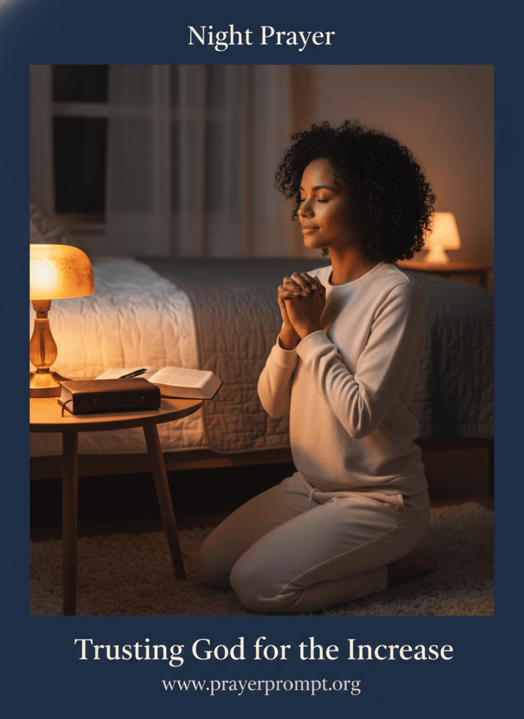 Night Prayer for May 24, 2026: Trusting God for the Increase 3 Trusting God for the Increase | Save and Pin this Prayer