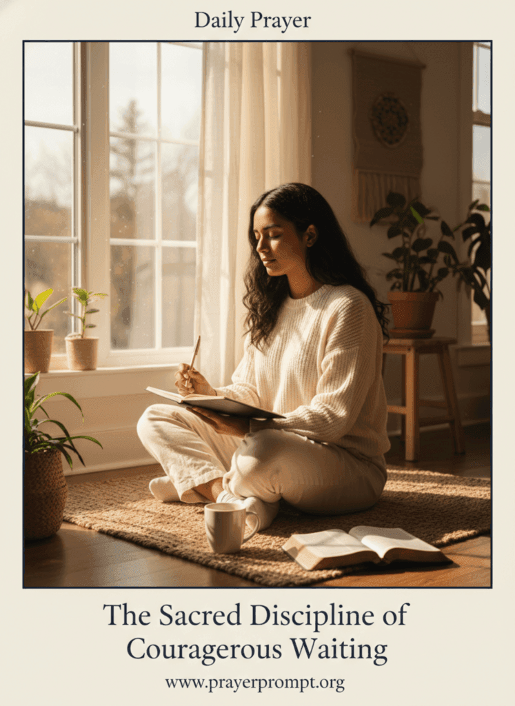 Daily Prayer for May 5, 2026: Waiting on God | PrayerPrompt