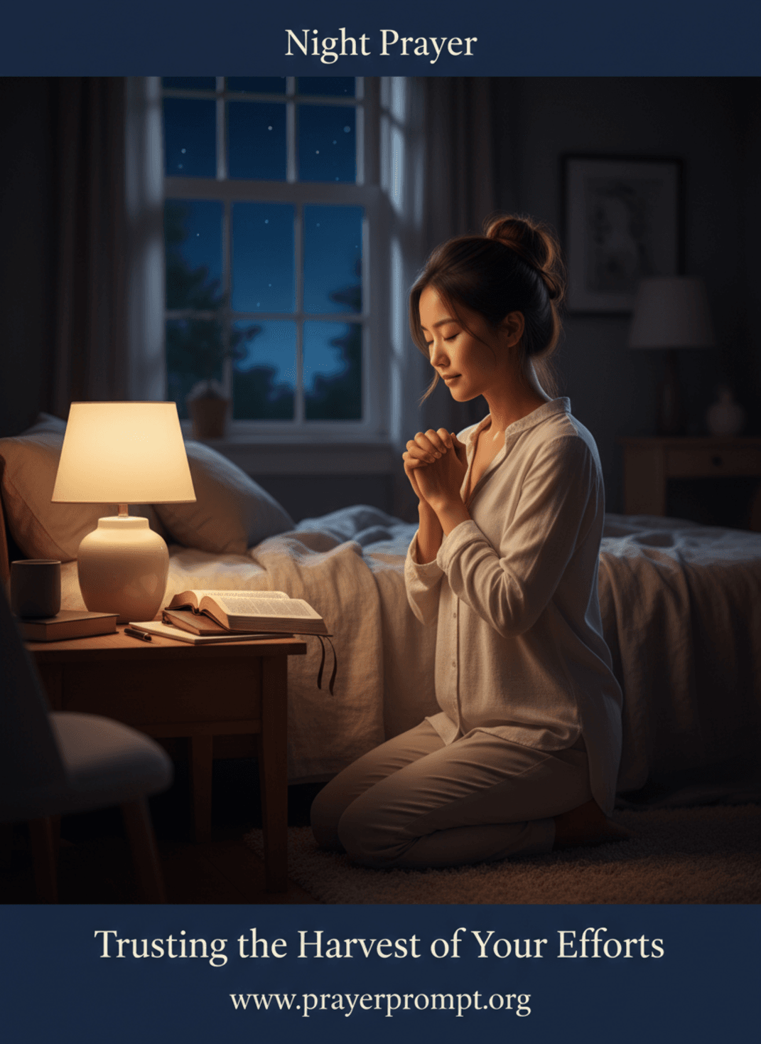 Night Prayer for May 20, 2026: Trusting the Harvest of Your Efforts 3 Trusting the Harvest of Your Efforts | Save and Pin this Prayer