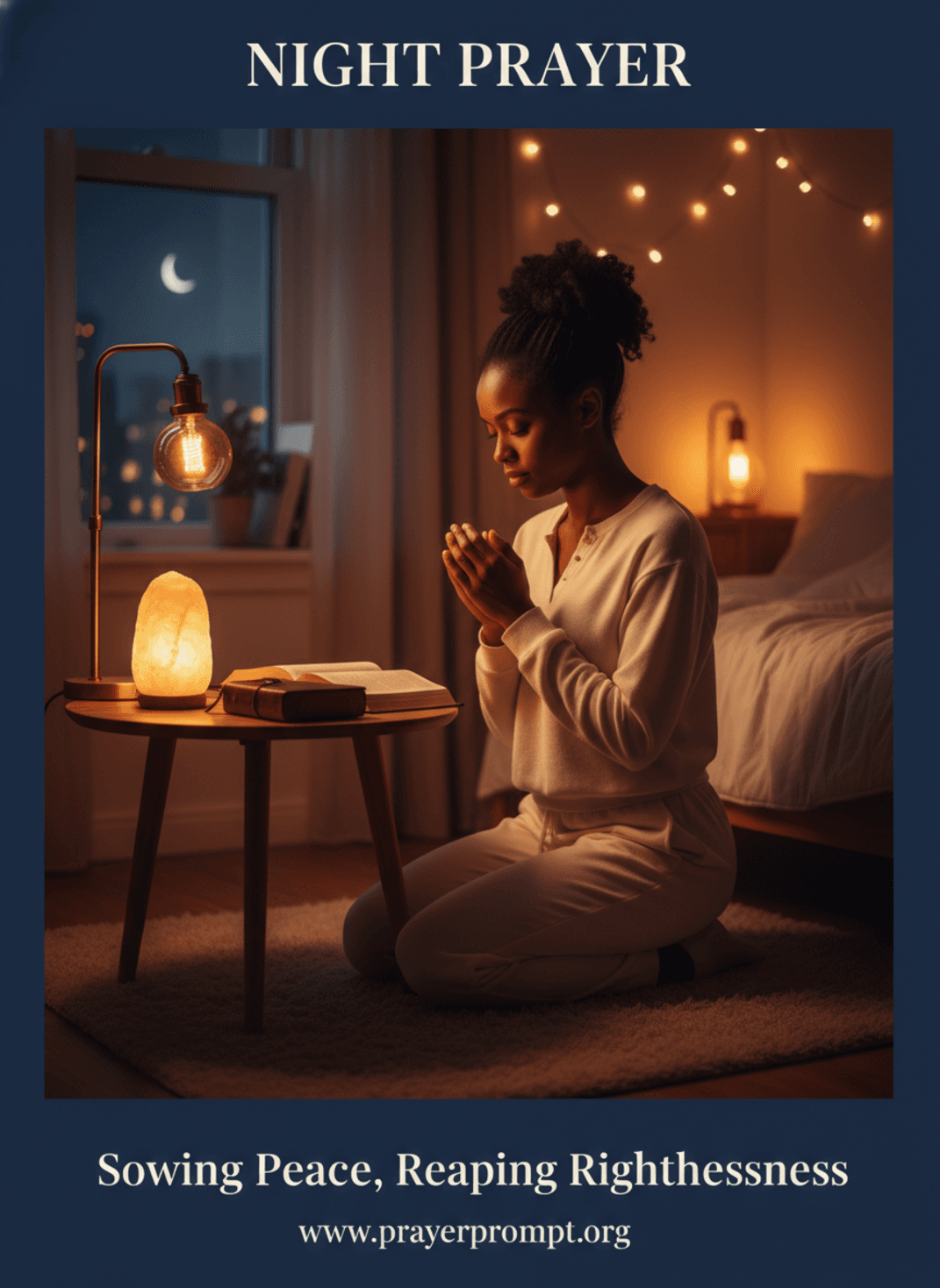 Night Prayer for May 21, 2026: Sowing Peace, Reaping Righteousness 3 Sowing Peace, Reaping Righteousness | Save and Pin this Prayer