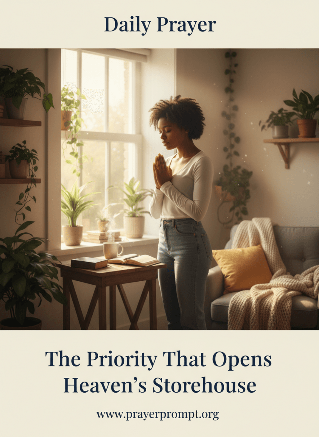 The Priority That Opens Heaven's Storehouse | Save and Pin this Prayer