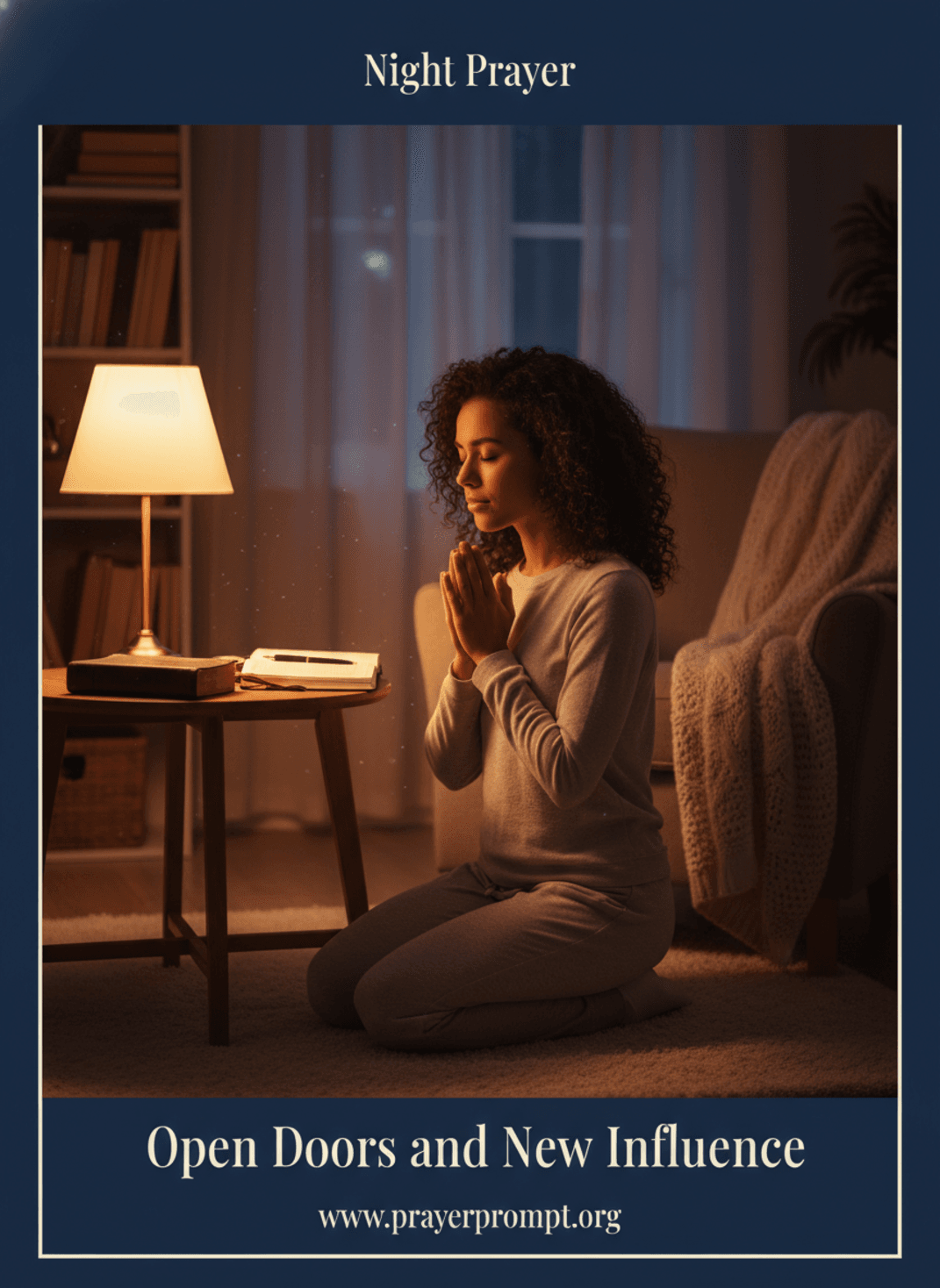 Night Prayer for May 29, 2026: Open Doors and New Influence 3 Open Doors and New Influence | Save and Pin this Prayer