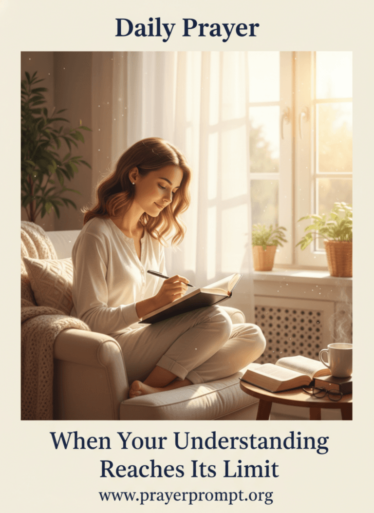 Daily Prayer for June 3, 2026: Trust God's Wisdom | PrayerPrompt
