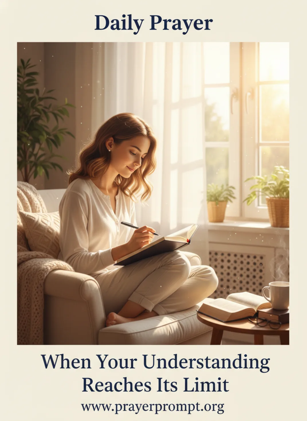 When Your Understanding Reaches Its Limit | Save and Pin this Prayer