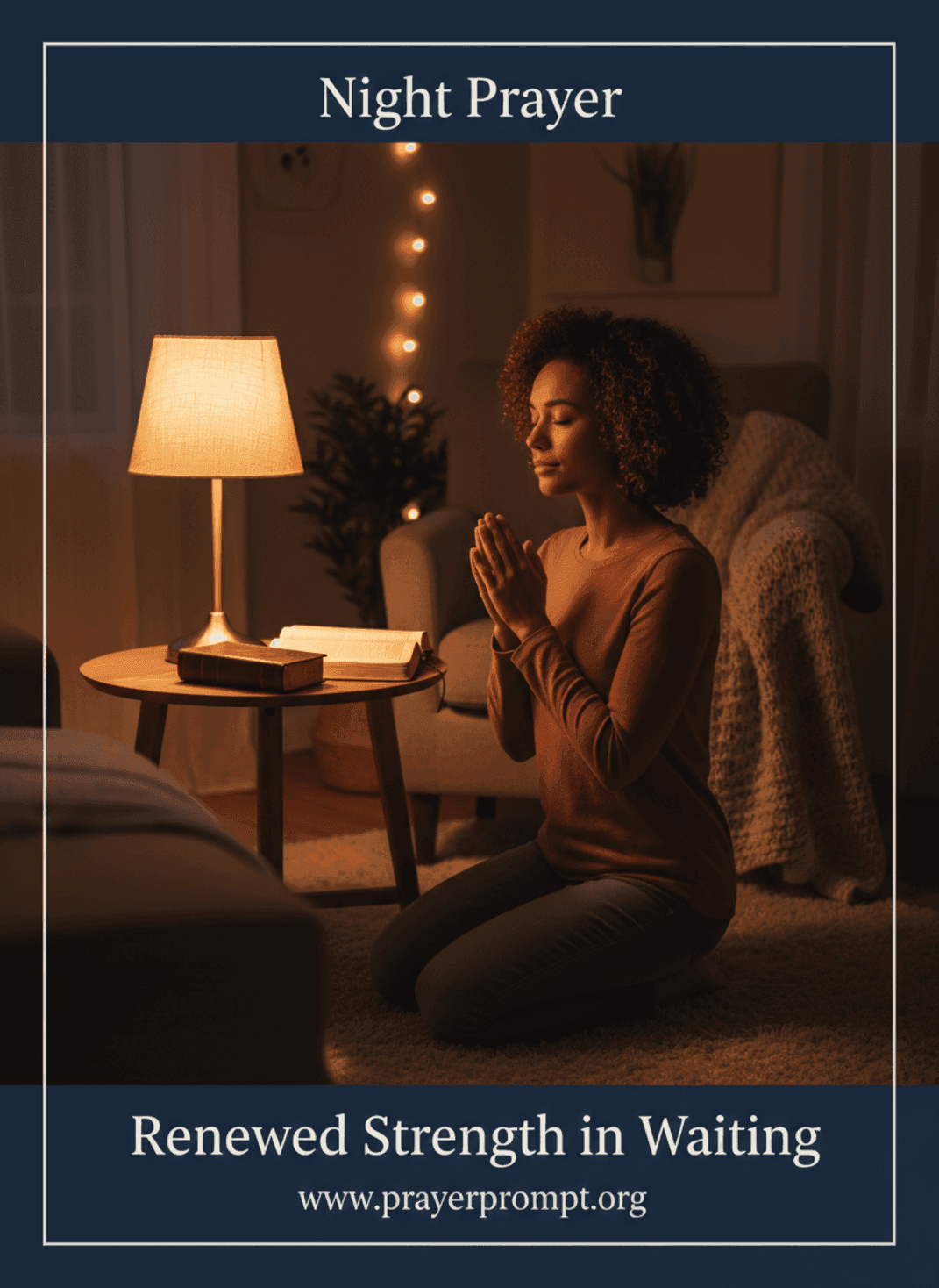 Night Prayer for May 4, 2026: Renewed Strength in Waiting 3 Renewed Strength in Waiting | Save and Pin this Prayer