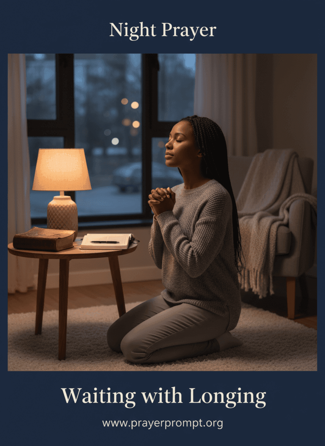Night Prayer for May 10, 2026: Waiting with Longing 3 Waiting with Longing | Save and Pin this Prayer