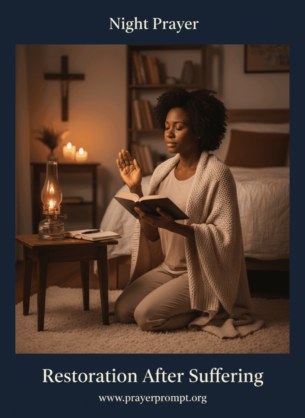 Night Prayer for May 9, 2026: Restoration After Suffering 3 Restoration After Suffering | Save and Pin this Prayer