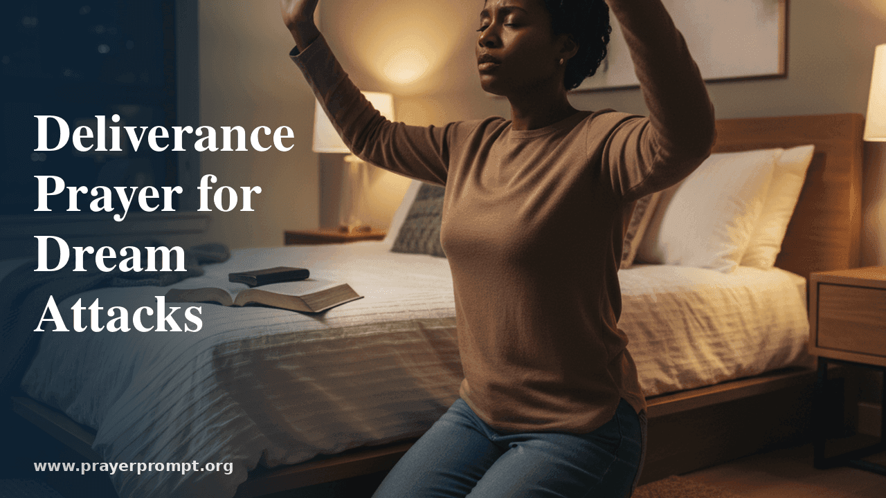 Deliverance Prayer for Dream Attacks 1 Deliverance Prayer for Dream Attacks
