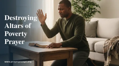 Destroying Altars of Poverty Prayer