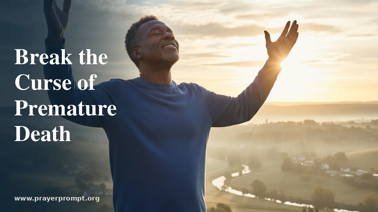 Prayer to Break Curse of Premature Death