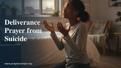 Deliverance Prayer from the Spirit of Suicide
