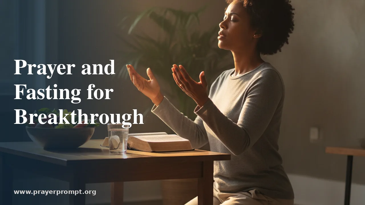 Prayer and Fasting for Breakthrough: The Daniel Fast Guide