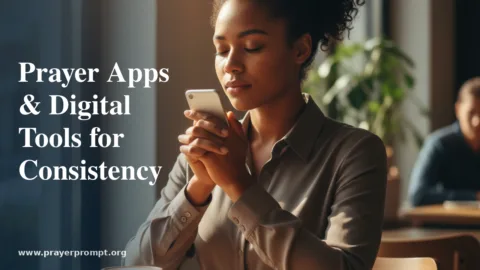 Using Prayer Apps and Tools to Stay Consistent