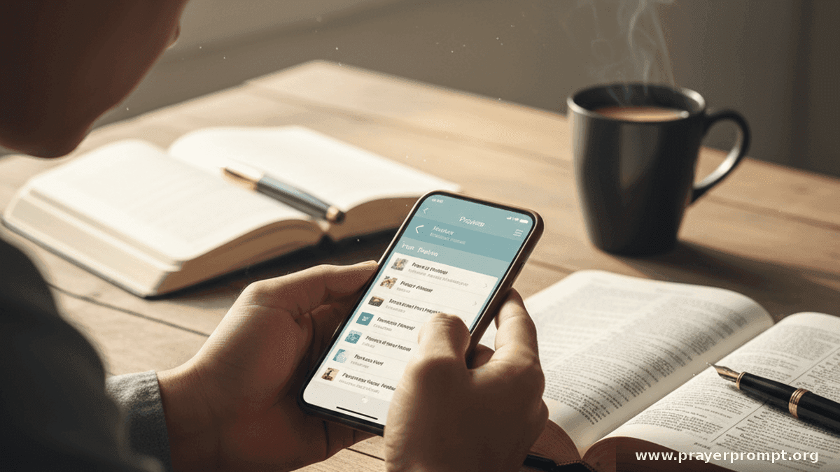 Digital Tools Create Structure for Consistent Prayer