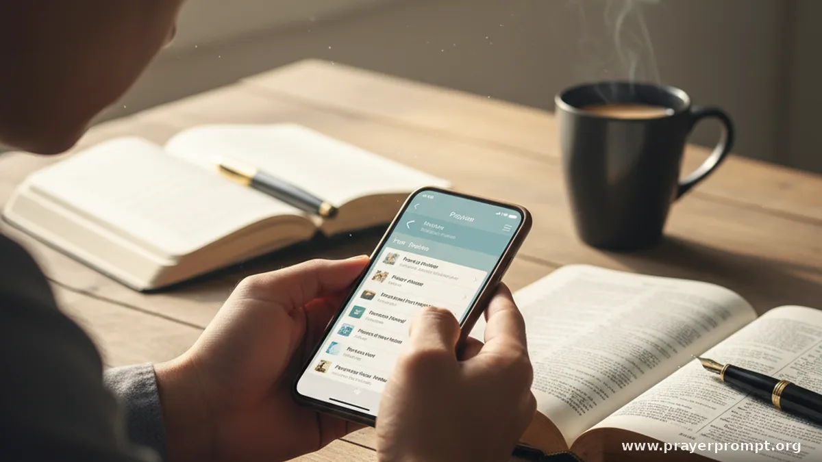 Digital Tools Create Structure for Consistent Prayer