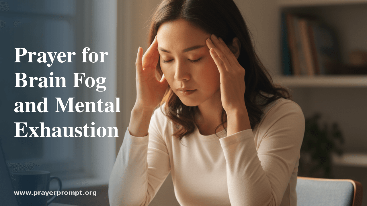 Prayer for Brain Fog and Mental Exhaustion 1 Prayer for Brain Fog and Mental Exhaustion
