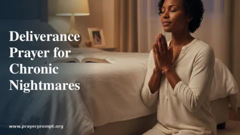 Deliverance Prayer for Chronic Nightmares