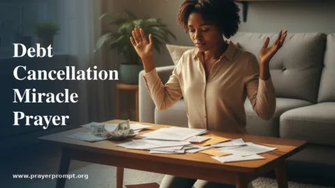 Prayer for Debt Cancellation Miracle: Total Freedom Now