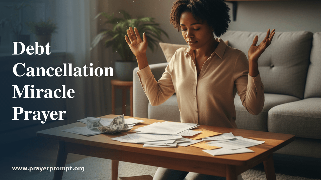 Prayer for Debt Cancellation Miracle: Total Freedom Now 1 Prayer for Debt Cancellation Miracle: Total Freedom Now