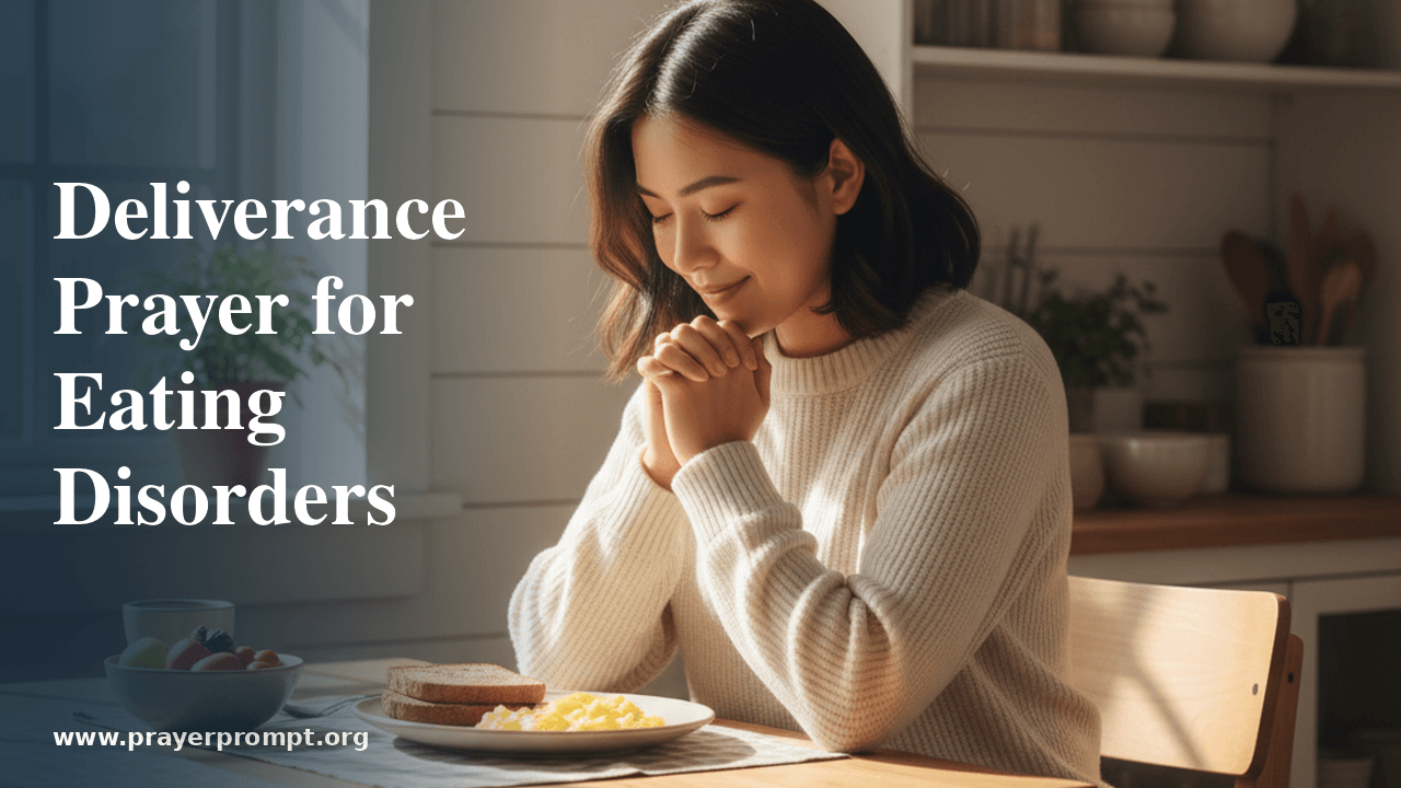 Deliverance Prayer for Eating Disorders 1 Deliverance Prayer for Eating Disorders
