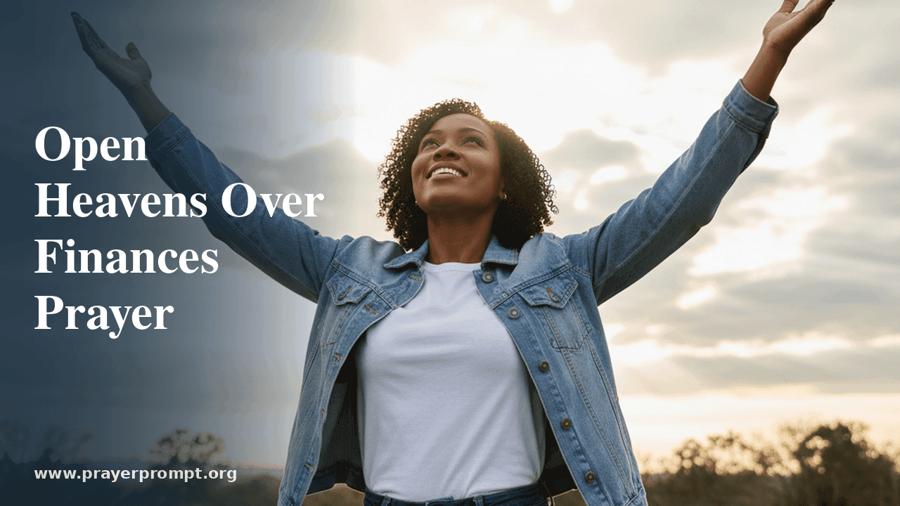 Prayer for Open Heavens Over Finances 1 Prayer for Open Heavens Over Finances