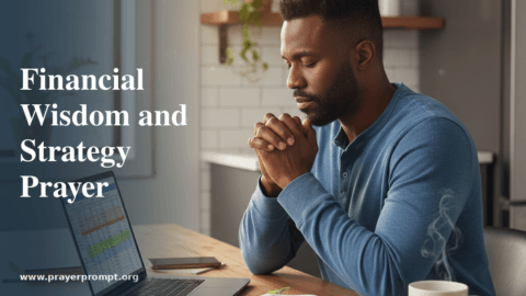 Financial Wisdom and Strategy Prayer