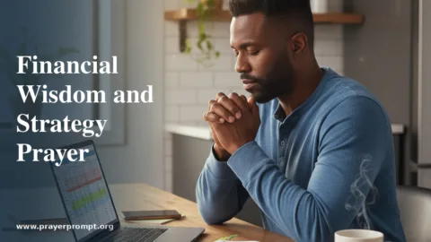 Financial Wisdom and Strategy Prayer