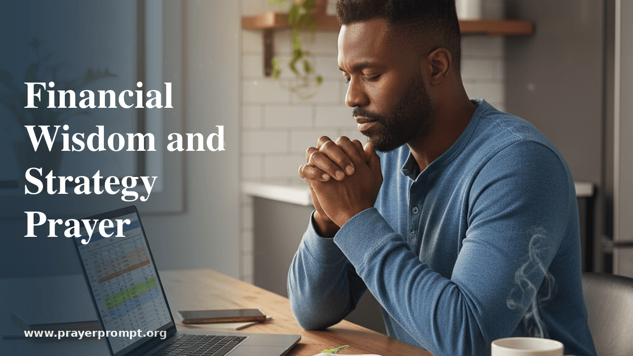 Financial Wisdom and Strategy Prayer