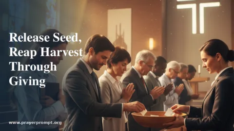 Prayer for Tithes and Offerings Blessing: Release Seed, Reap Harvest
