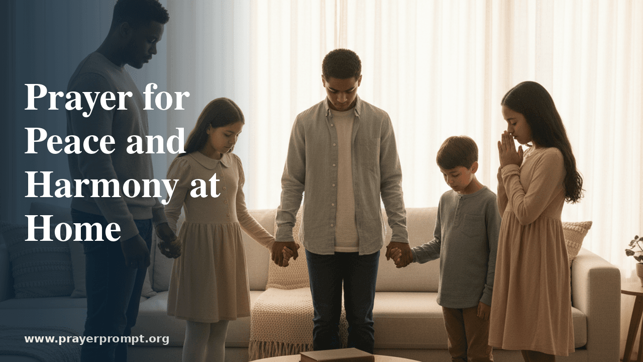 Prayer for Peace and Harmony at Home 1 Prayer for Peace and Harmony at Home