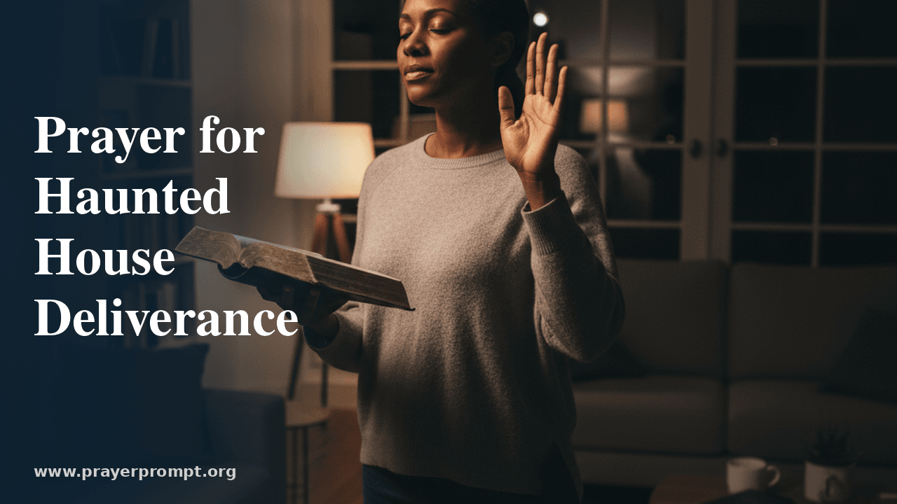 Deliverance Prayer for Haunted House or Strange Activity 1 Deliverance Prayer for Haunted House or Strange Activity