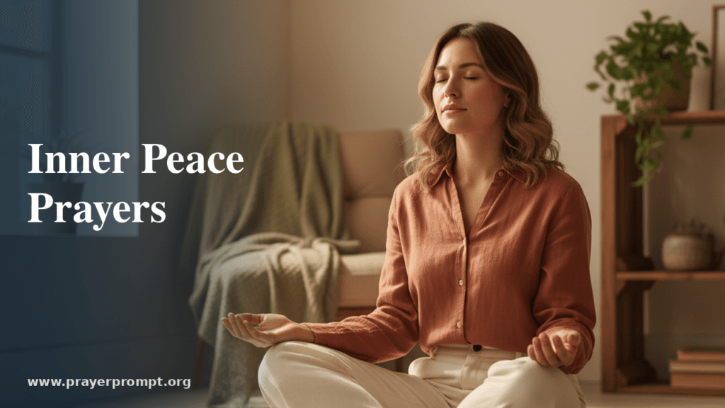 Inner Peace Prayers: Biblical Prayers for Mental Rest