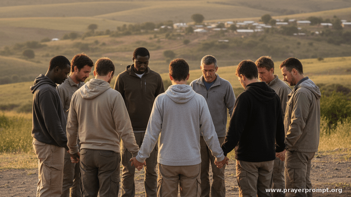 Prayer for Missions Workers and Cross-Cultural Fatigue 4 Missionaries Praying Together for Endurance