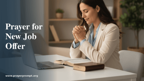 Prayer for New Job Offer: Open Doors Now