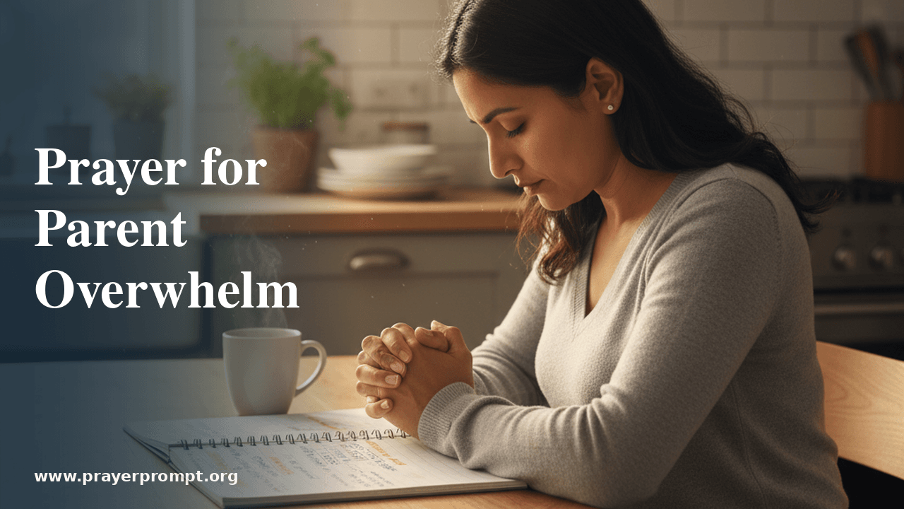 Prayer for Parents Managing Complex Schedules 1 Prayer for Parents Managing Complex Schedules