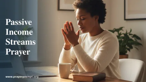 Passive Income Streams Prayer