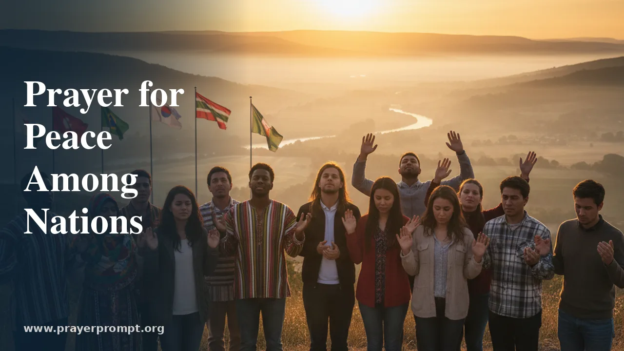 Prayer for Peace Among Nations: Biblical Intercession for Global Unity
